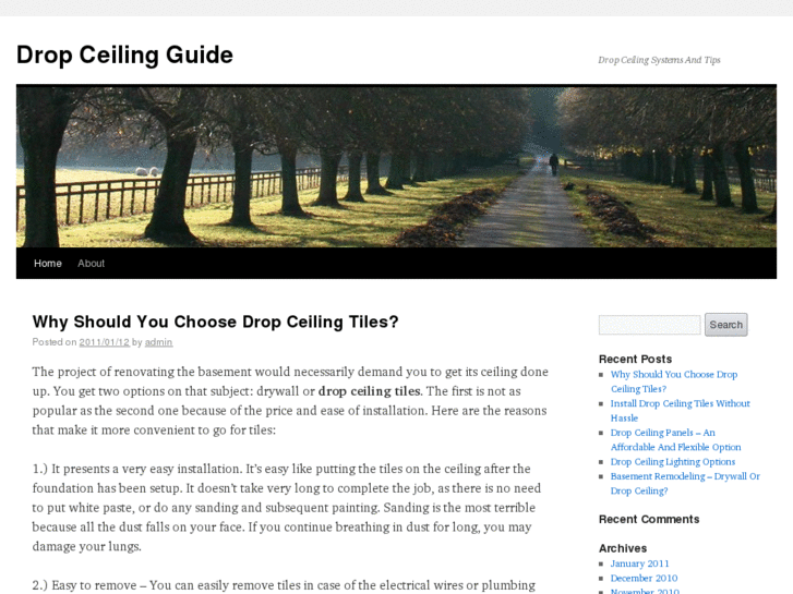 www.dropceilingguide.net