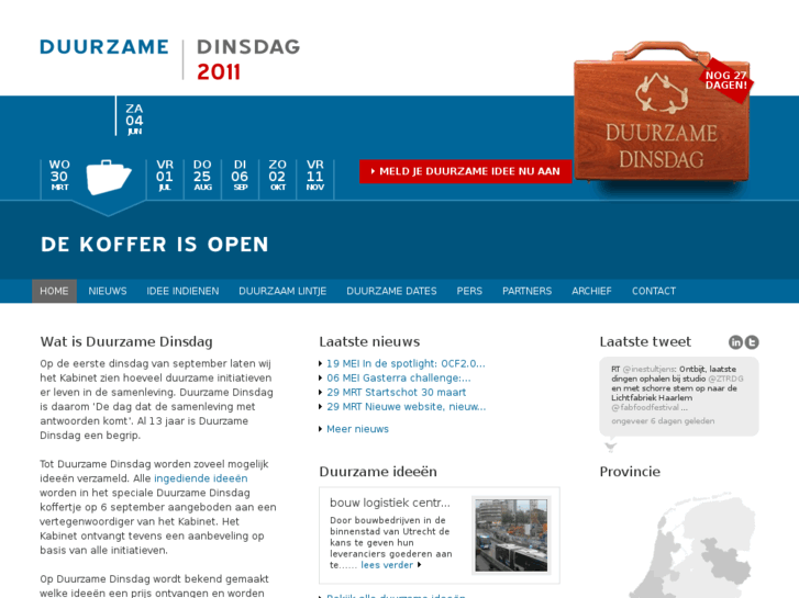 www.duurzamedinsdag.nl