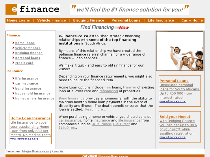 www.e-finance.co.za