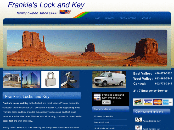 www.frankieslockandkey.com