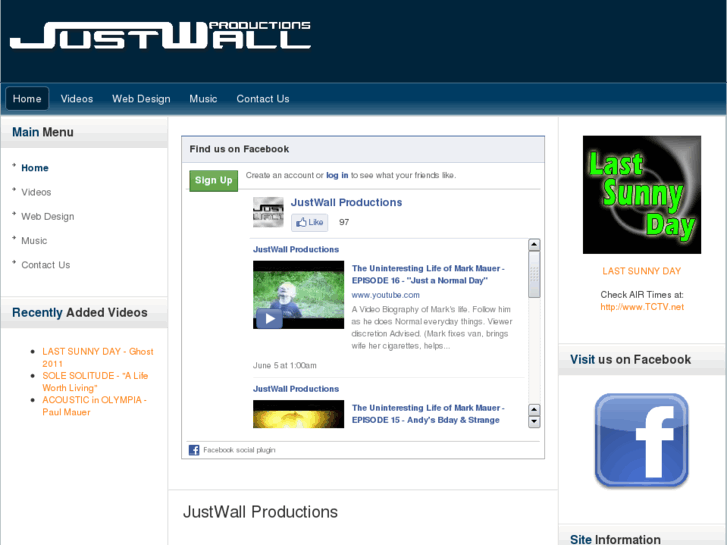 www.justwallproductions.com