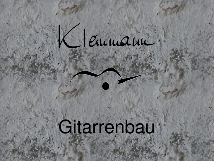 www.kleinmanngitarrenbau.de