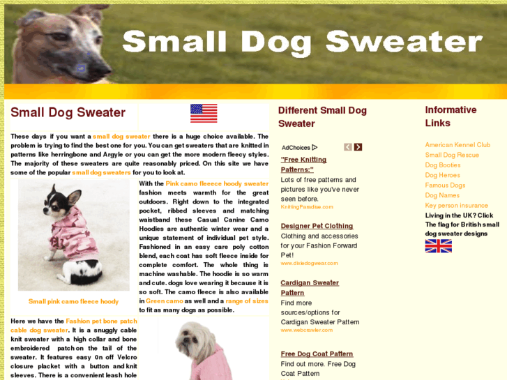 www.smalldogsweater.info