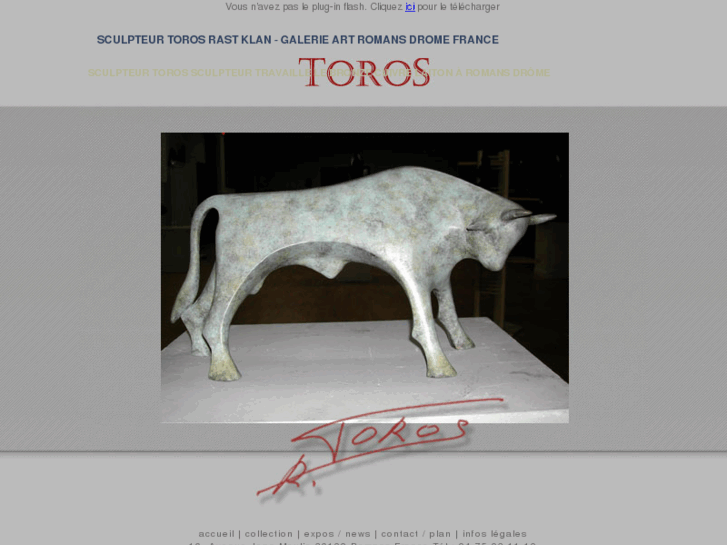 www.toros-sculpteur-galerie-art.com