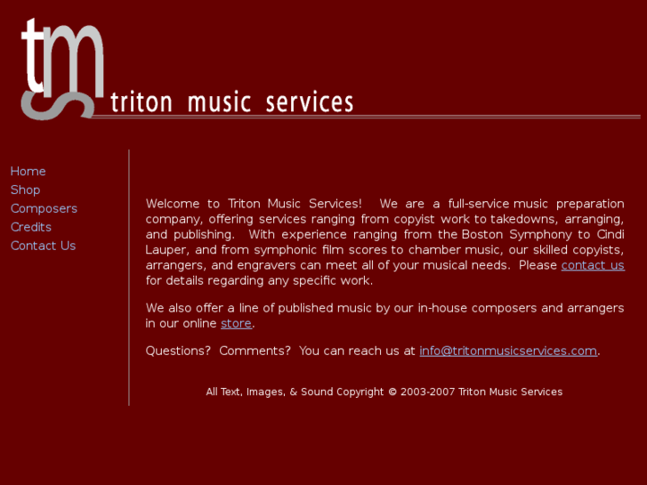 www.tritonmusicservices.com