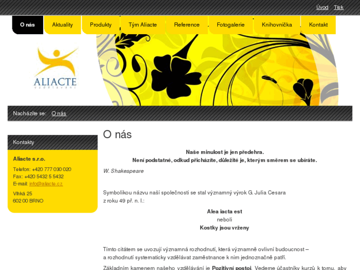 www.aliacte.cz