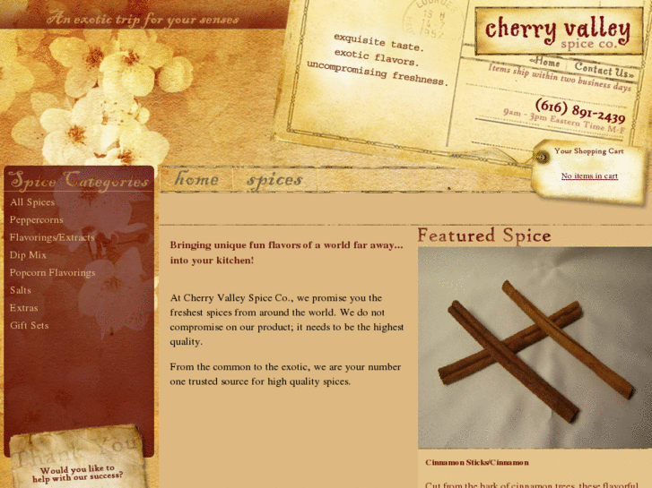 www.cherryvalleyspice.com