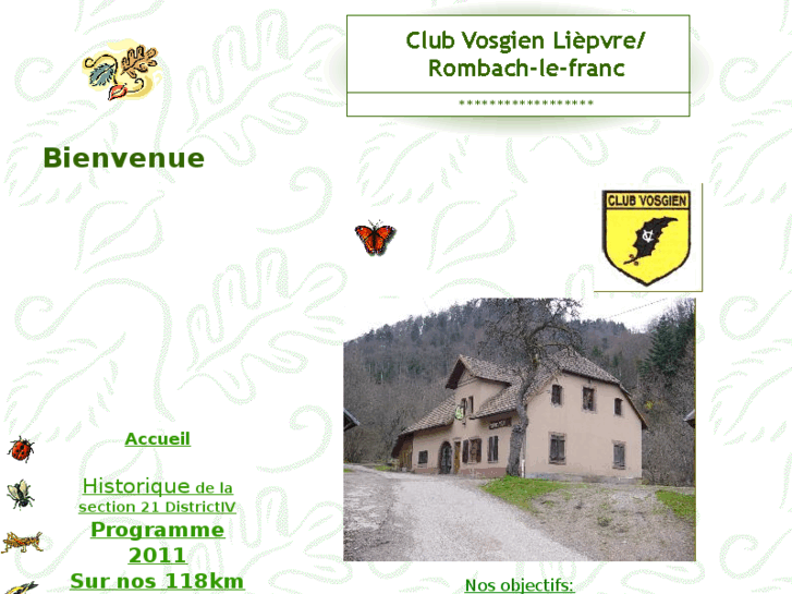 www.club-vosgien-liepvre-rombach.info