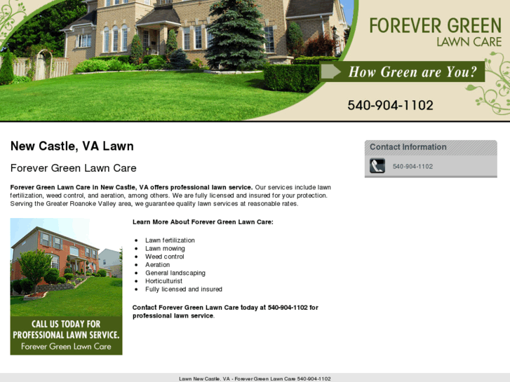 www.forevergreenlawncareva.com