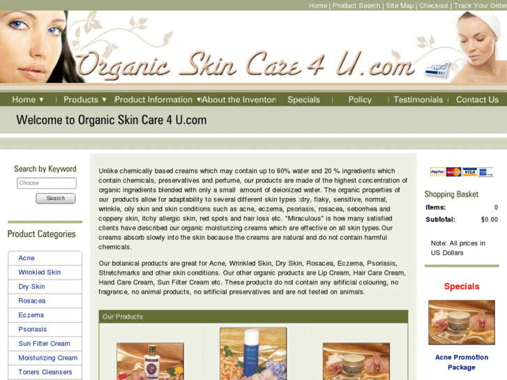 www.organicskincare4u.com