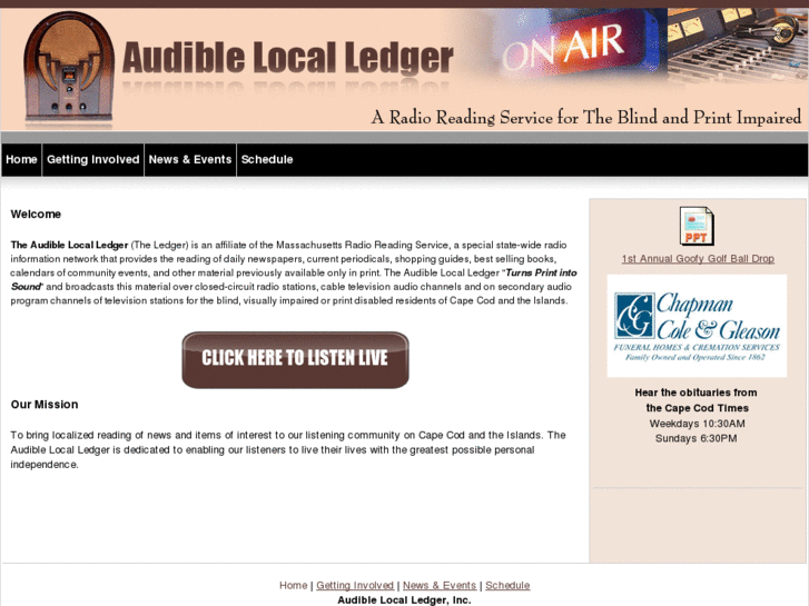 www.audiblelocalledger.org