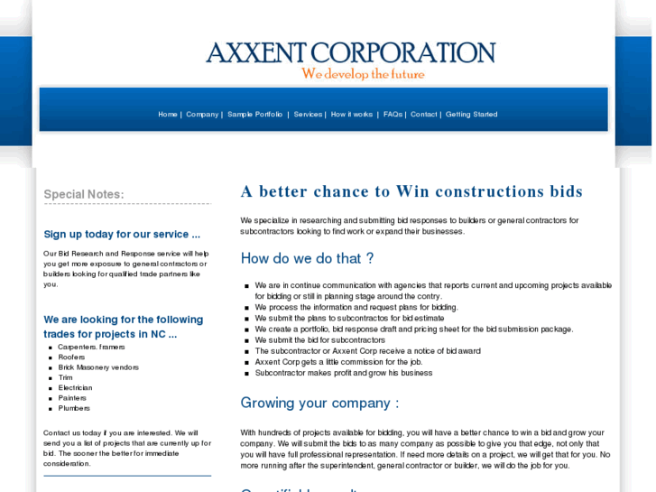 www.axxentcorp.net