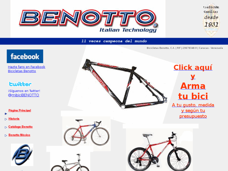 www.benotto.com.ve