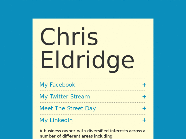 www.christophereldridge.com