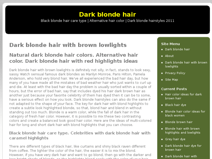 www.darkblondehair.com