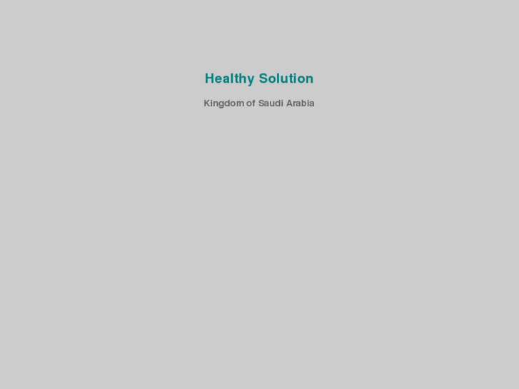 www.healthysol.com