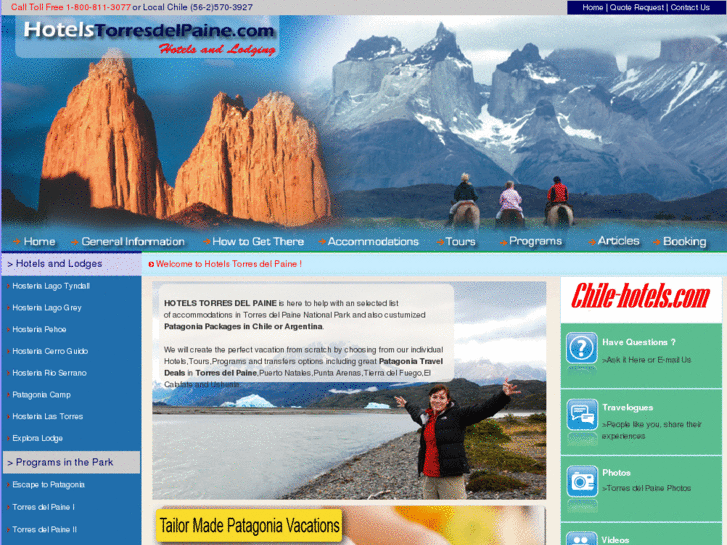 www.hotelstorresdelpaine.com