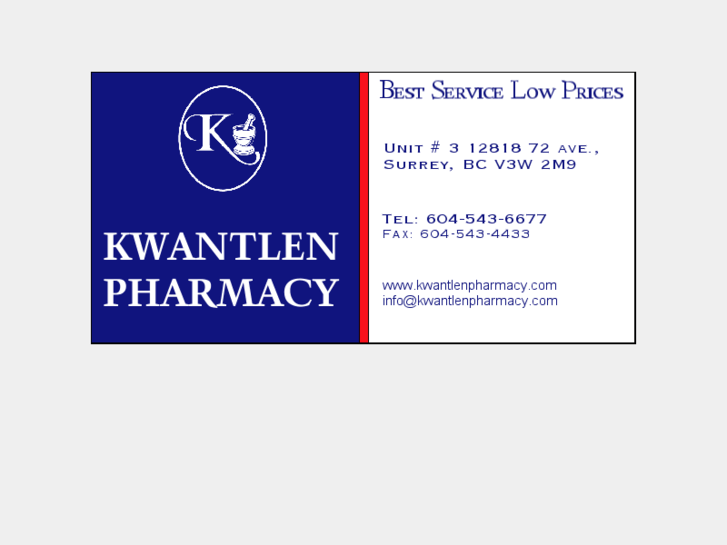 www.kwantlenpharmacy.com