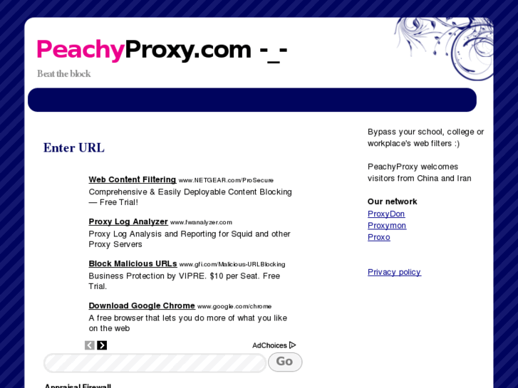 www.peachyproxy.com