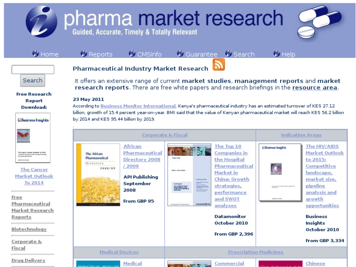 www.pharmaceutical-market-research.info