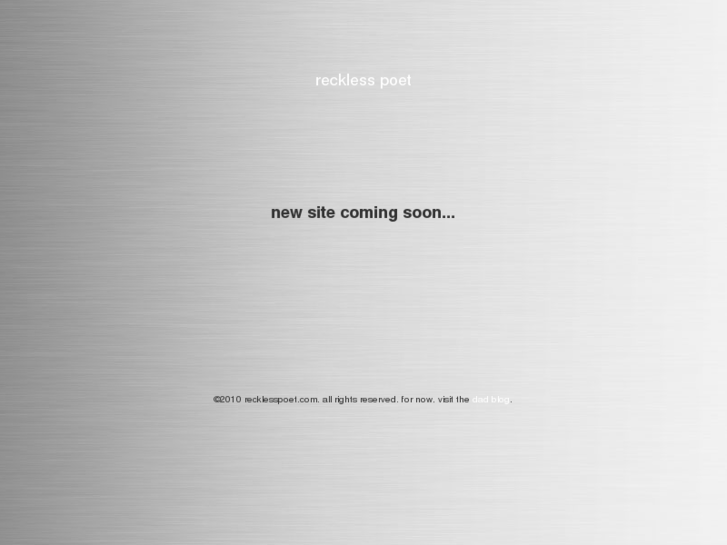 www.recklesspoet.com