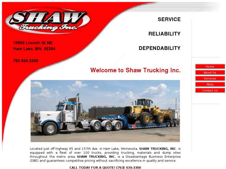 www.shawtruckinginc.com