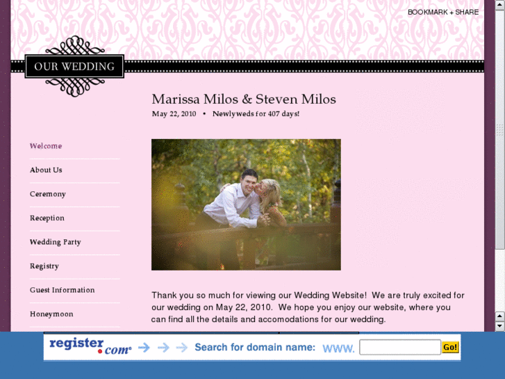 www.stevenandmarissa.net