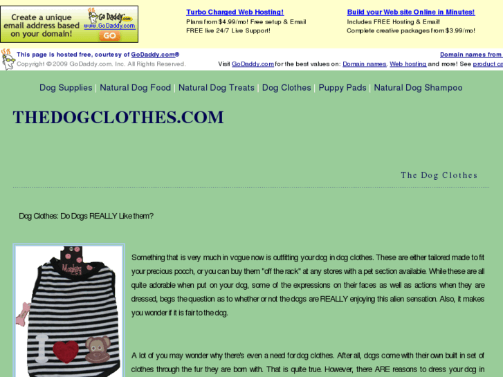 www.thedogclothes.com