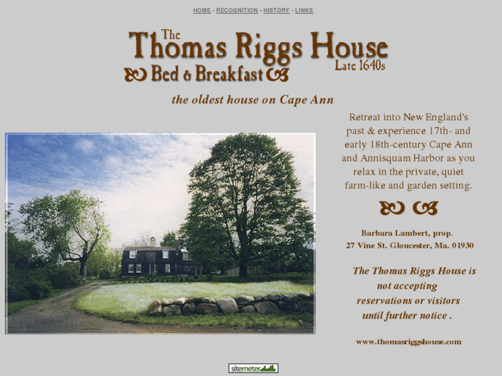www.thomasriggshouse.com
