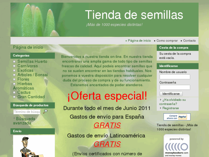 www.tiendadesemillas.es