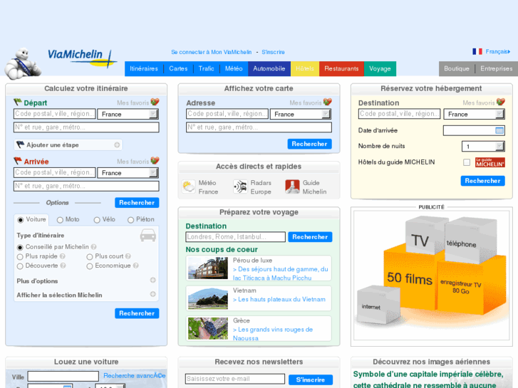 www.viamichelin.fr