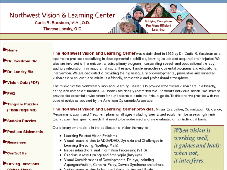 www.visionandlearningcenter.com