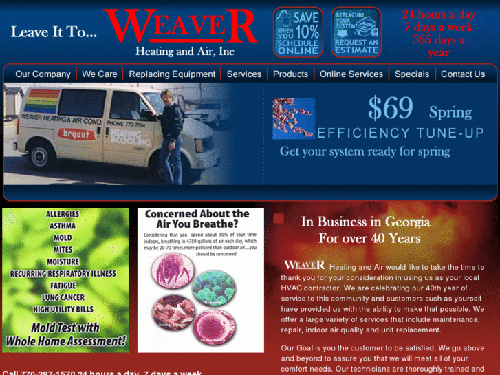 www.weaverheatingandairinc.com