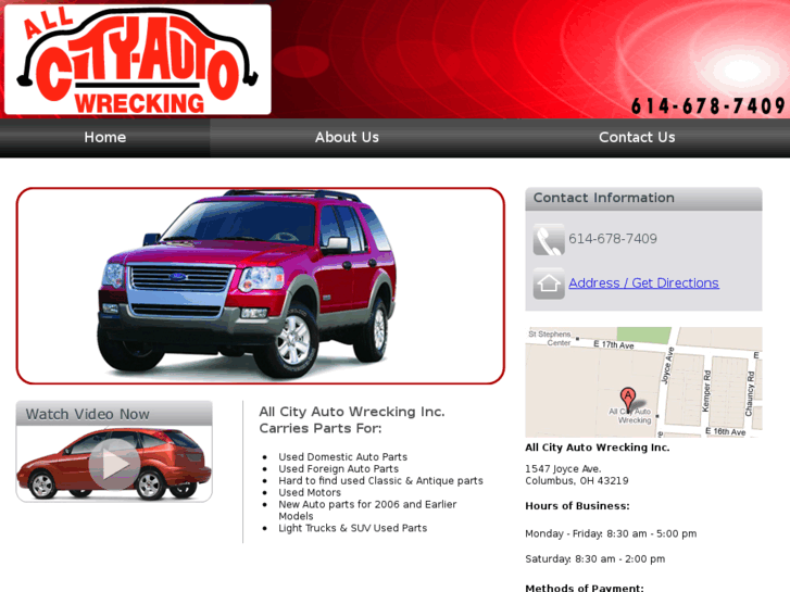 www.allcityusedautopartscolumbus.com