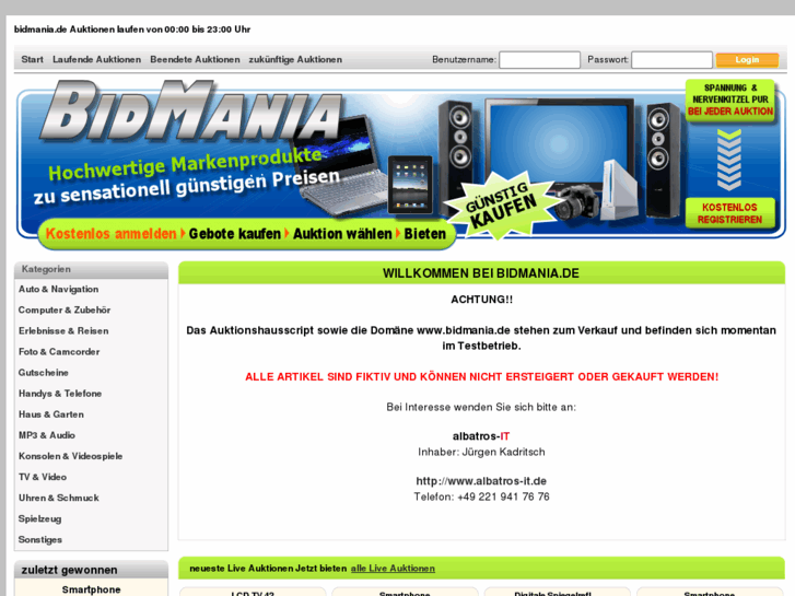 www.bidmania.de