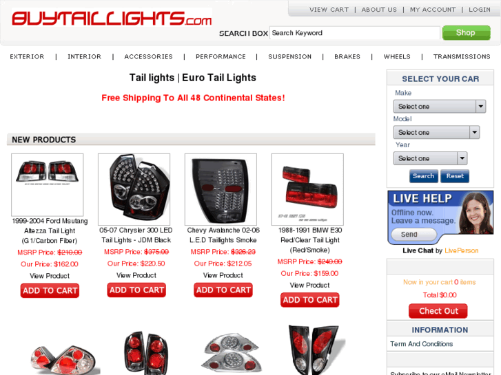 www.buytaillights.com