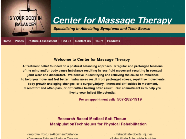 www.centerformassagetherapy.com