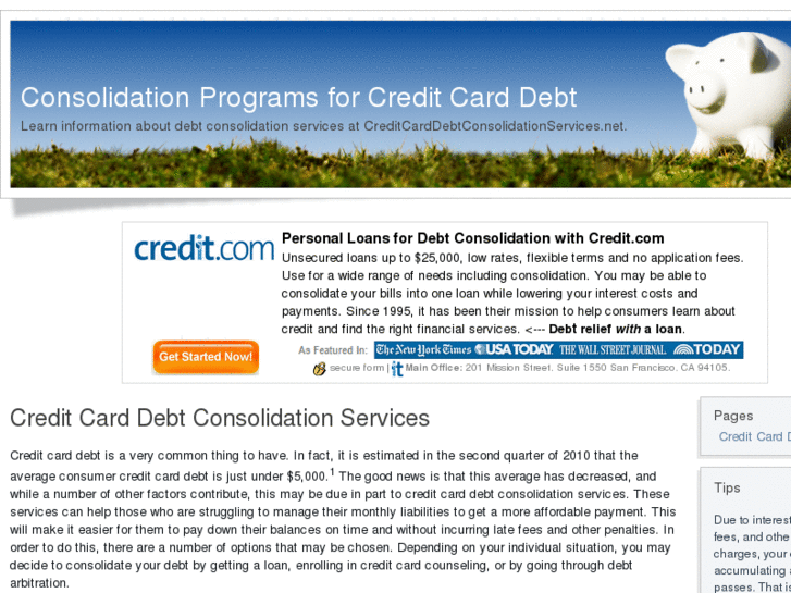 www.creditcarddebtconsolidationservices.net