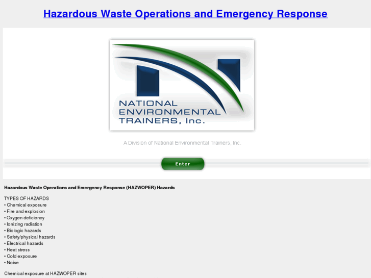 www.hazardouswasteoperationsandemergencyresponse.com