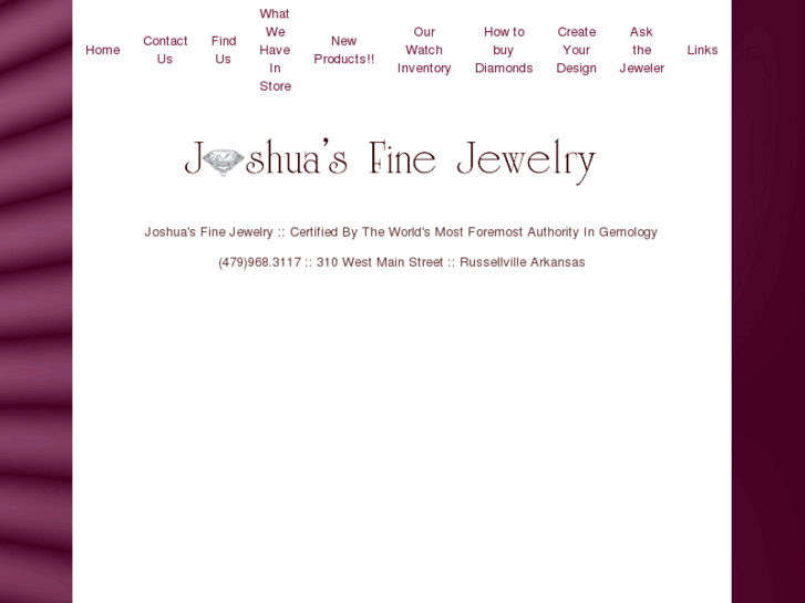 www.joshuasfinejewelry.com