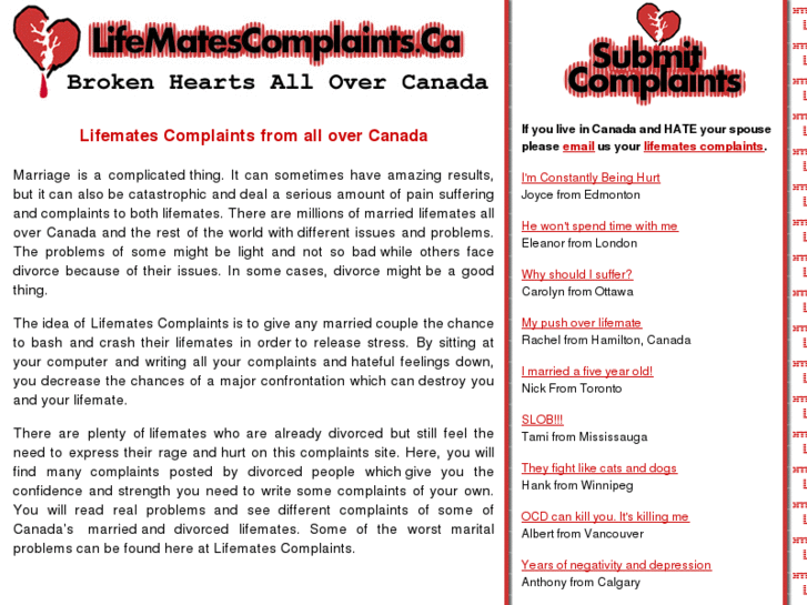 www.lifematescomplaints.ca