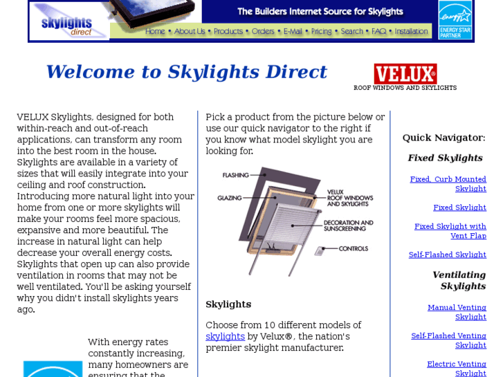 www.skylightsdirect.com