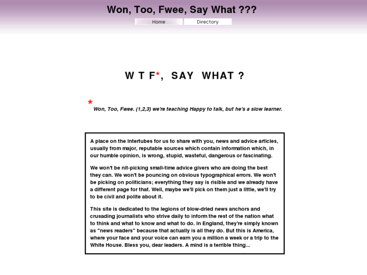 www.wtf-saywhat.com