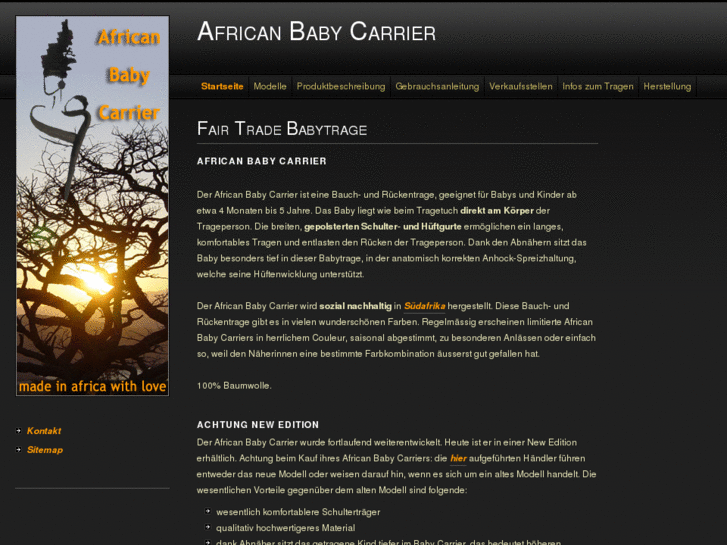 www.africanbabycarrier.com