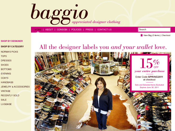 www.baggioconsignment.com