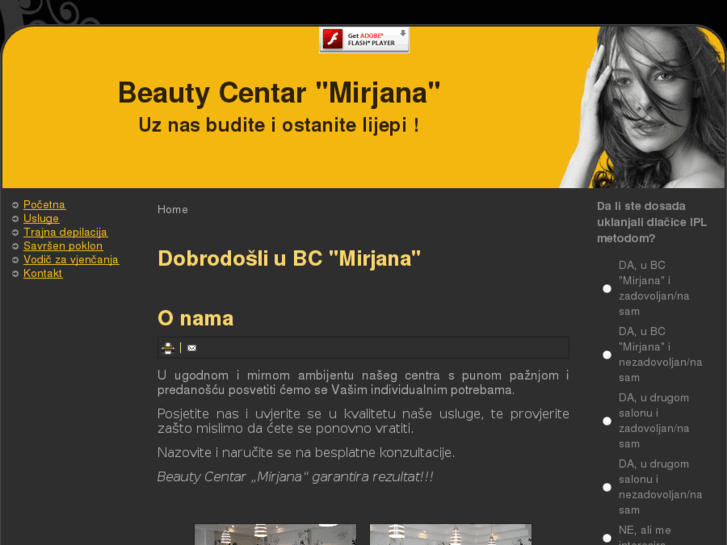 www.beauty-centar-mirjana.com