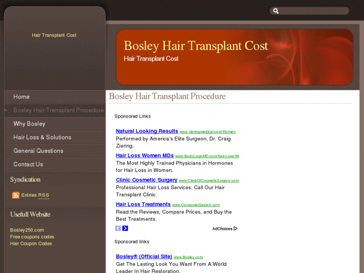 www.bosleyhairtransplantcost.com