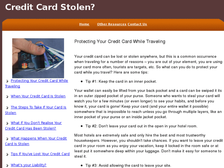 www.creditcardstolen.com