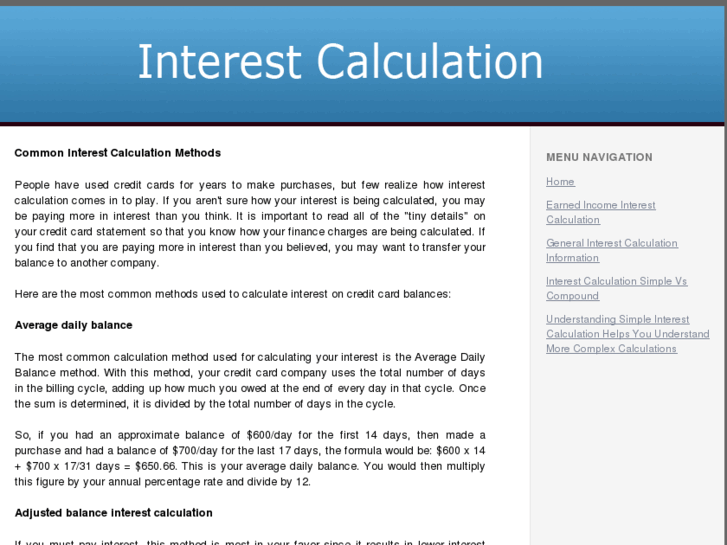 www.interestcalculation.net