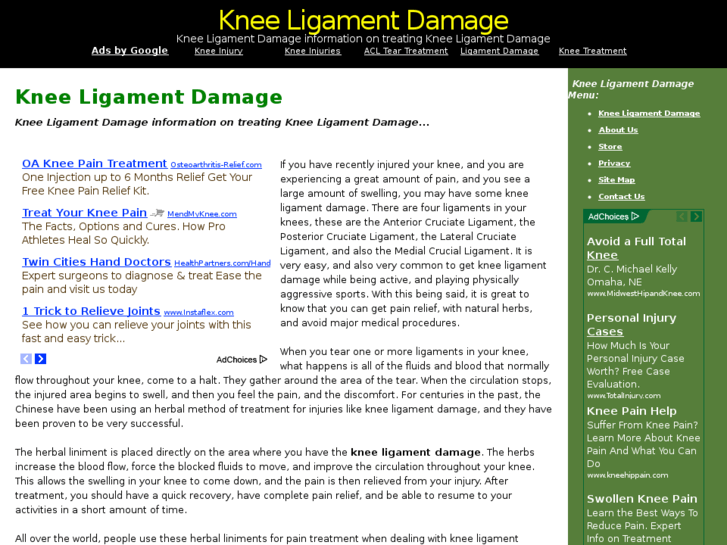 www.knee-ligament-damage.com